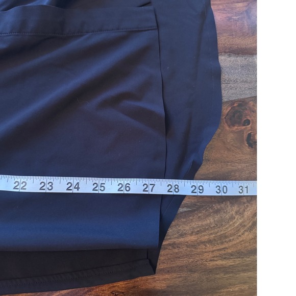 Athleta Urbanite Top 2.0 Black Long Sleeve Button Up Shirt Women's Size L - Picture 11 of 12